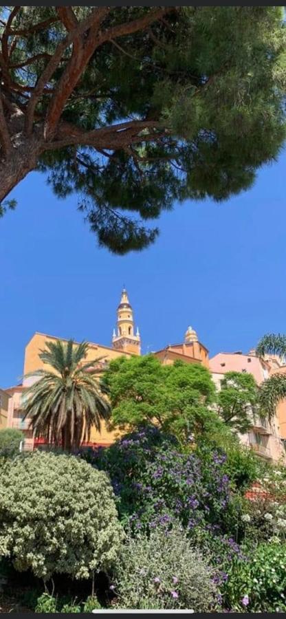 Menton Centre Vue Imprenable Sur Mer Et Jardin Bioves Dış mekan fotoğraf