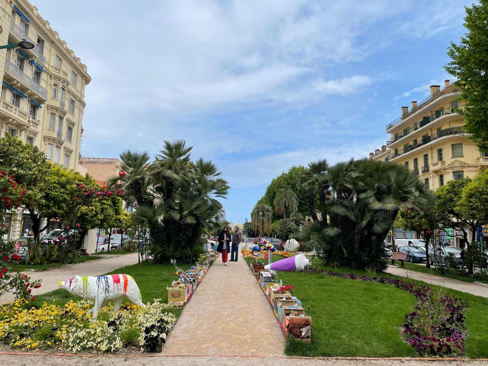 Menton Centre Vue Imprenable Sur Mer Et Jardin Bioves Dış mekan fotoğraf