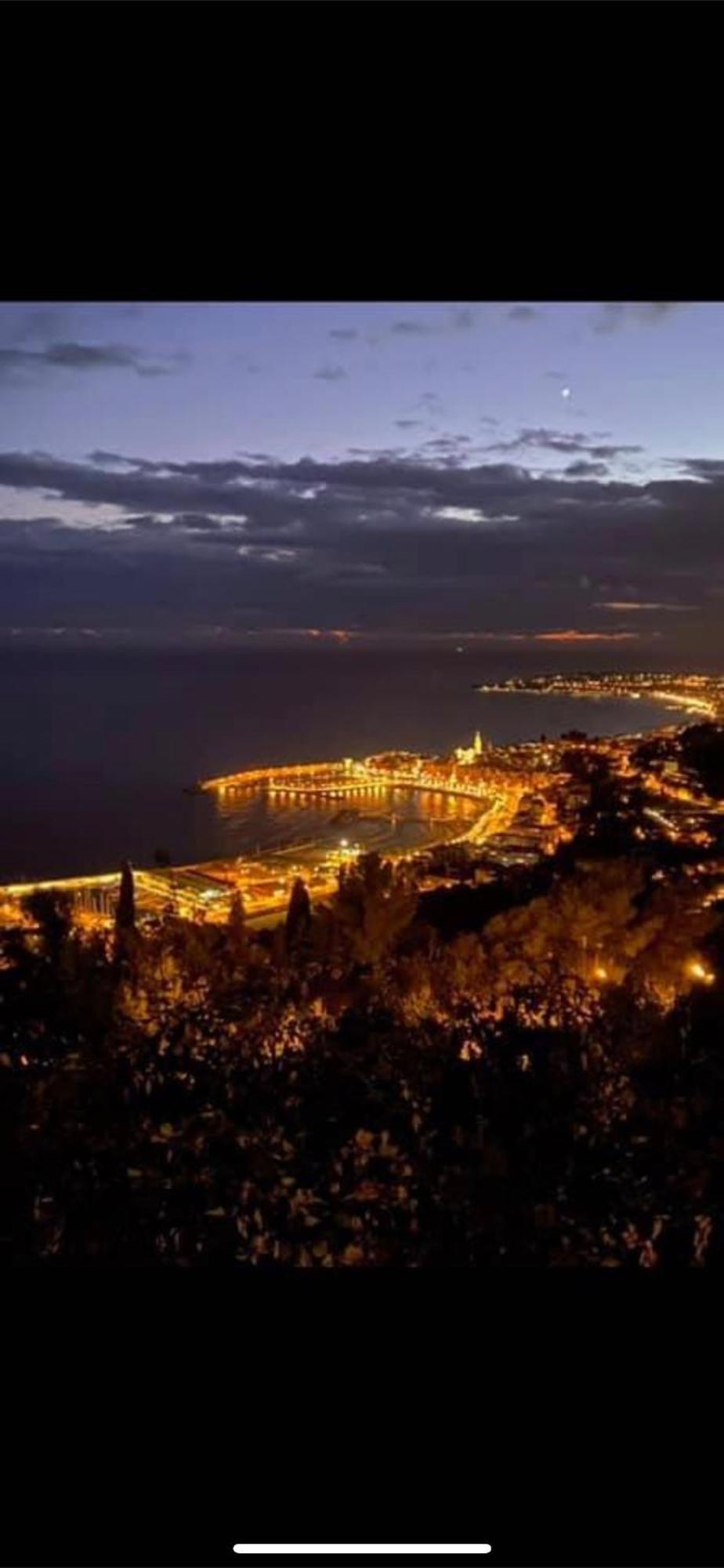 Menton Centre Vue Imprenable Sur Mer Et Jardin Bioves Dış mekan fotoğraf