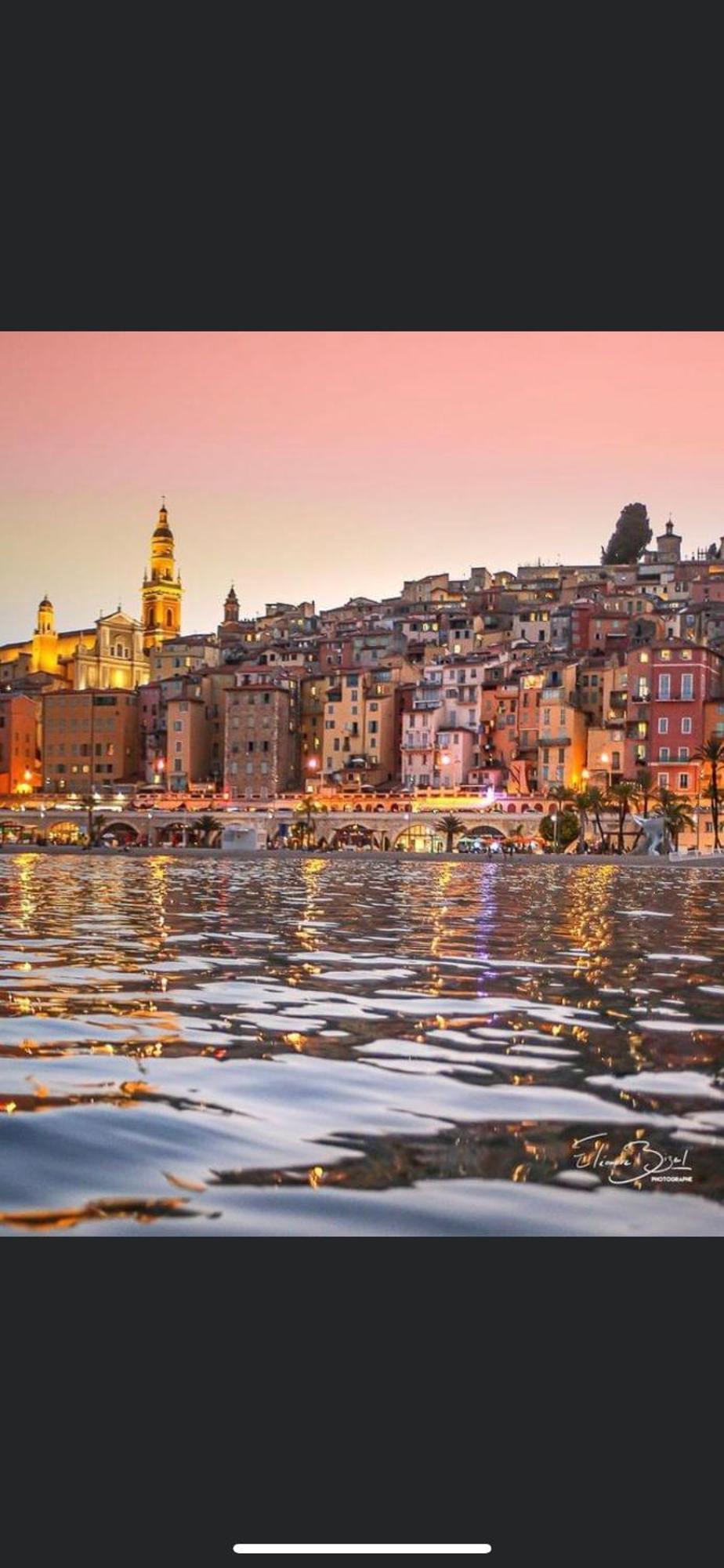 Menton Centre Vue Imprenable Sur Mer Et Jardin Bioves Dış mekan fotoğraf