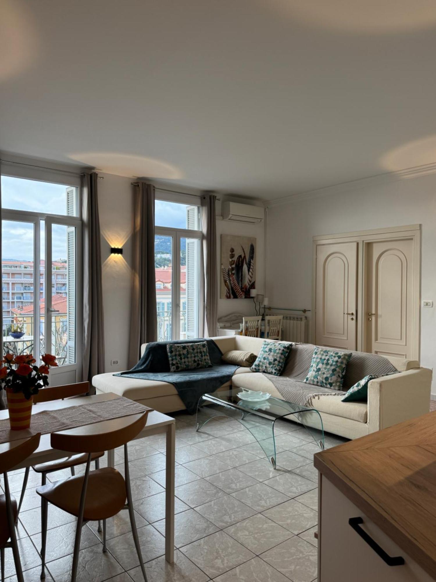Menton Centre Vue Imprenable Sur Mer Et Jardin Bioves Dış mekan fotoğraf